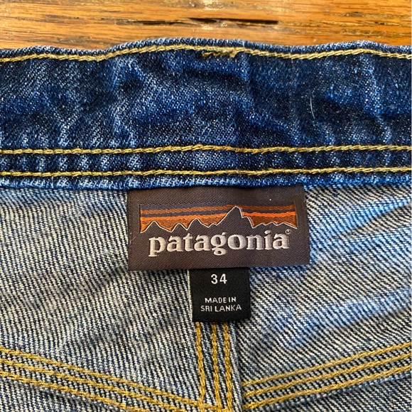Patagonia Workwear Men's Hemp Denim 5-Pocket Pants - Waist 34 - Picture 6 of 12